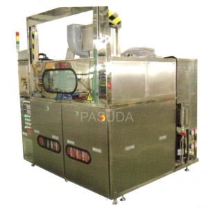 Spray Washing and Drying Machine for HDD-HUB Parts Model : PSD-2000R (For Air Condition Part)