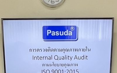 PASUDA Internal Audit ISO 9001 (Version2015) ในวันจันทร์ที่ 24 กรกฎาคม 2566