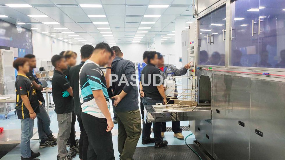 Machine Inspection Finding Exercise Inspection and Training machine for customers in Malaysia