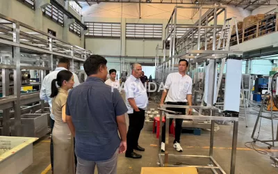 Welcome PASUDA’s VIP customers from Israel , Malaysia , and Thailand factories